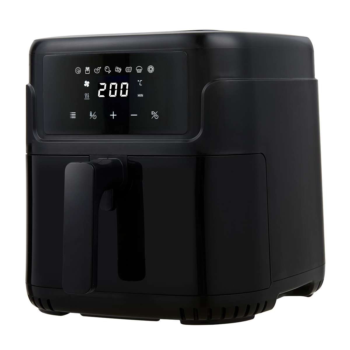 Freidora De Aire TechGo AF50D-R 1300w 5L 8 Programas Negra